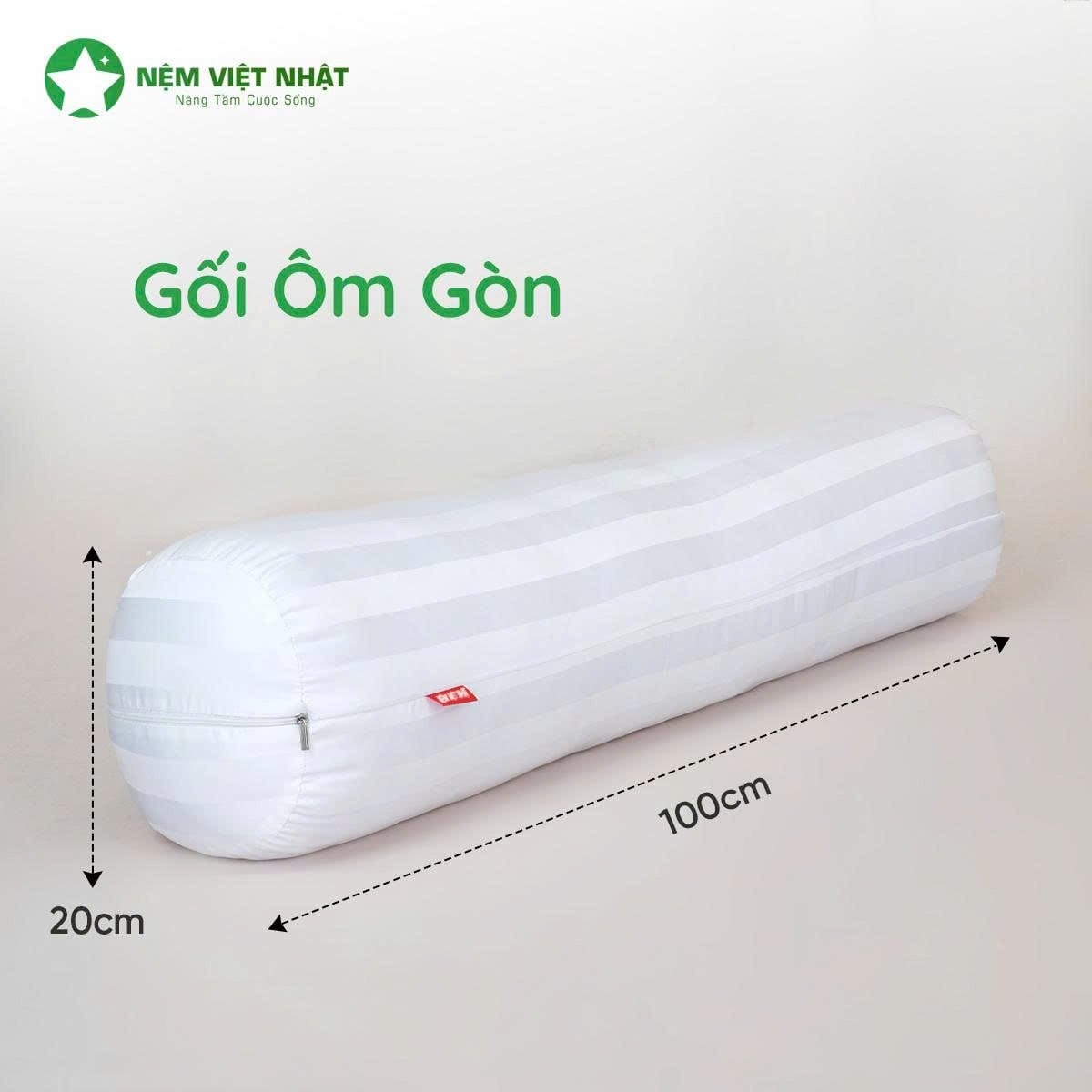 1 × Gối Ôm Gòn Cao Cấp Việt Nhật (20x100)