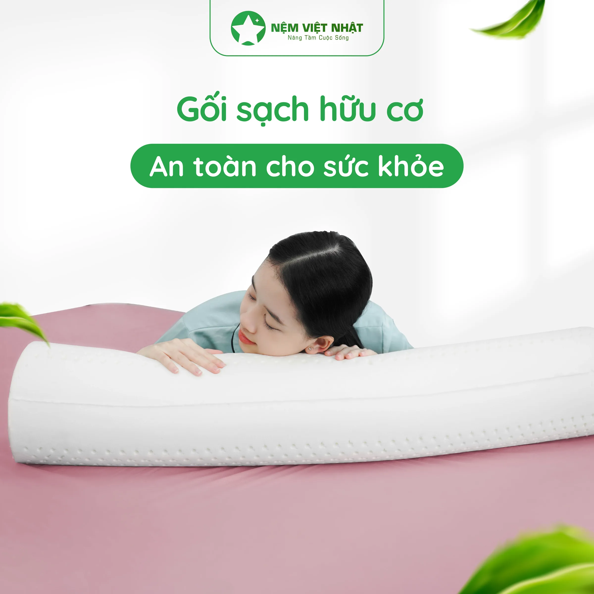 Gối Ôm Cao Su Việt Nhật