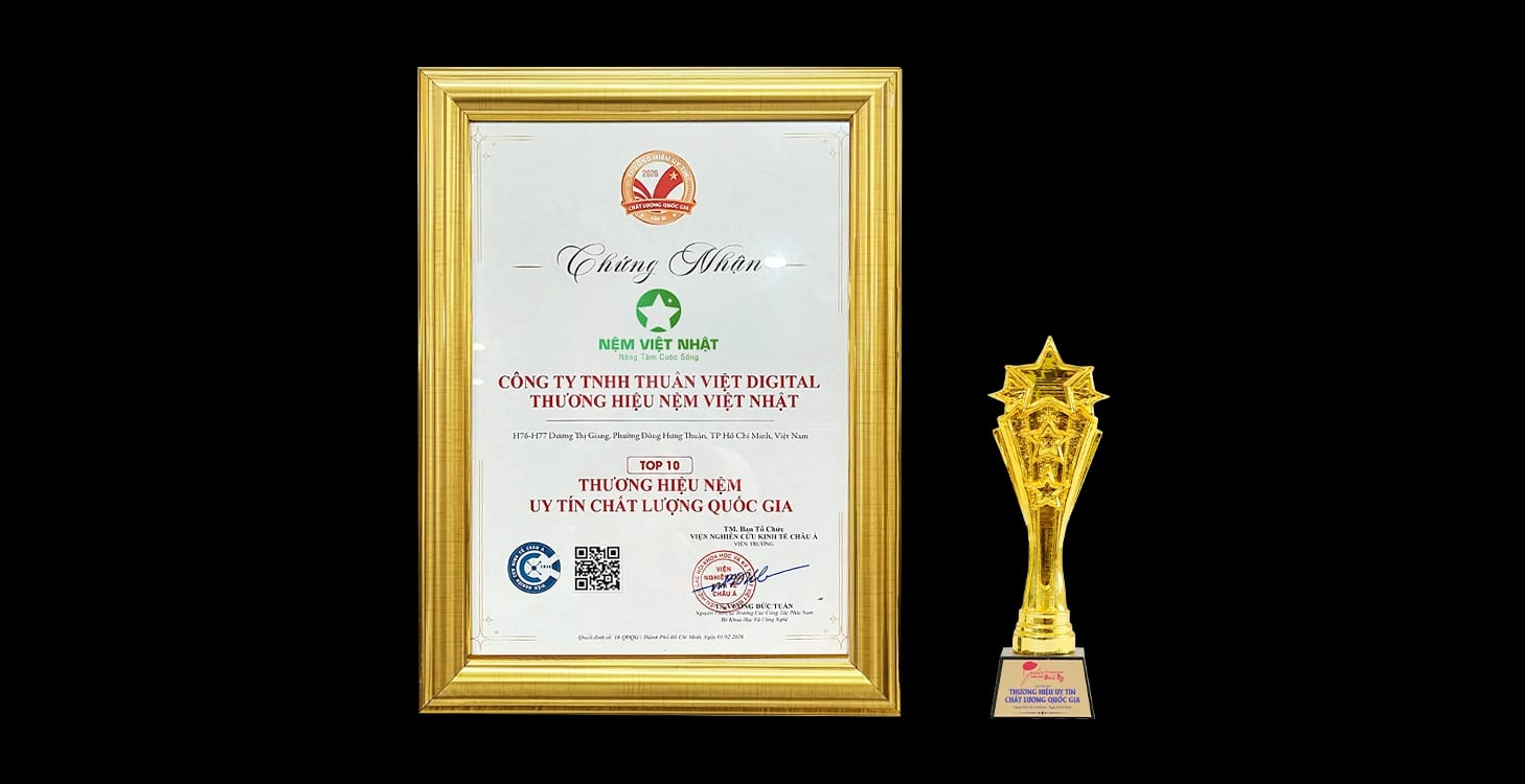 TOP 10 Thương Hiệu Nệm Chất Lượng Uy Tín Quốc Gia