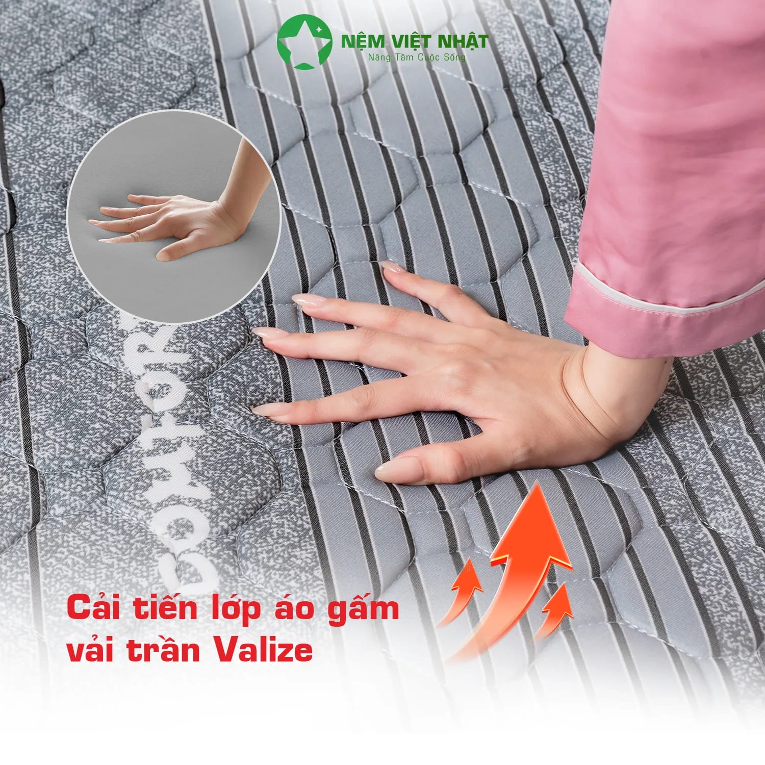 Nệm Foam Việt Nhật Nano