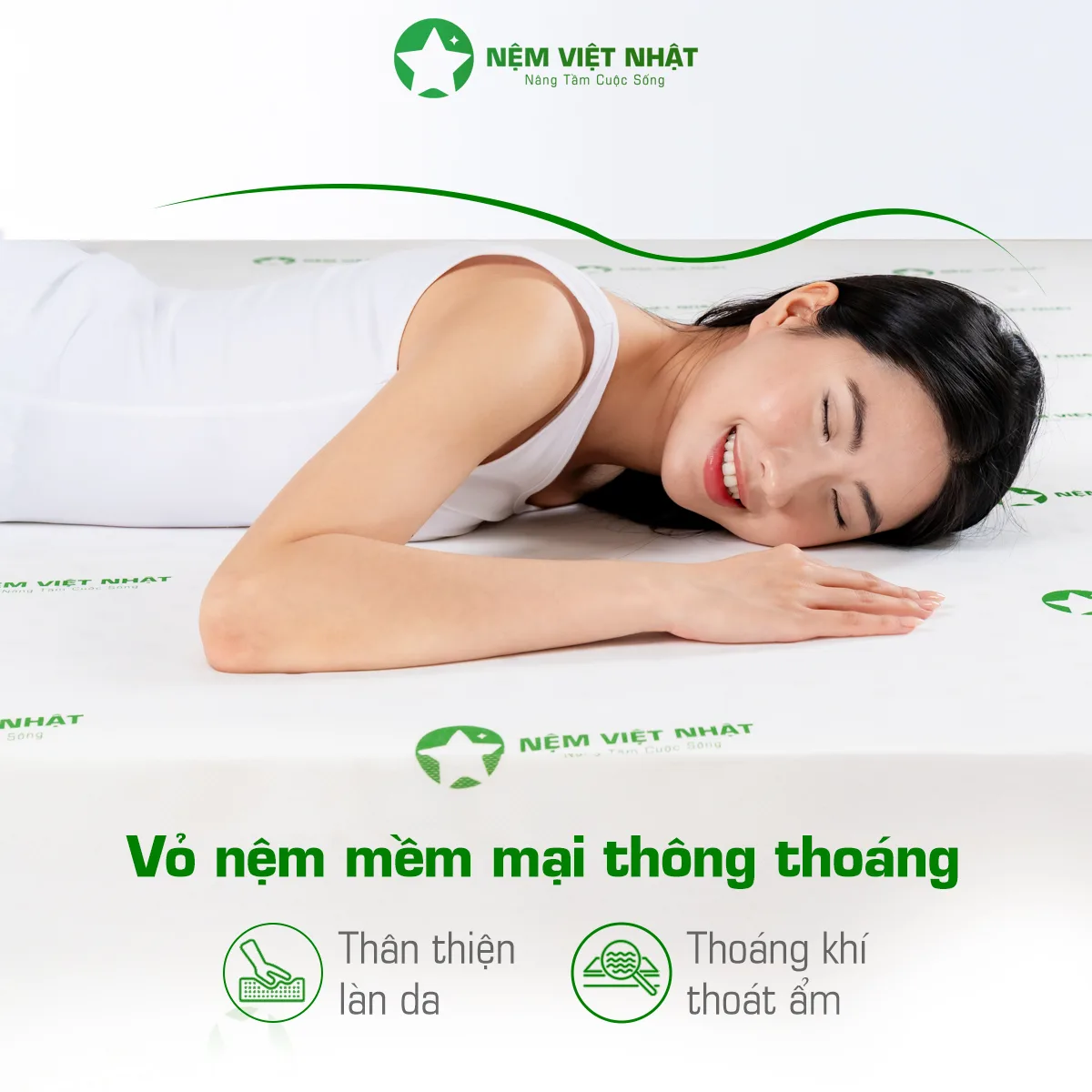 Nệm Foam Việt Nhật Sora