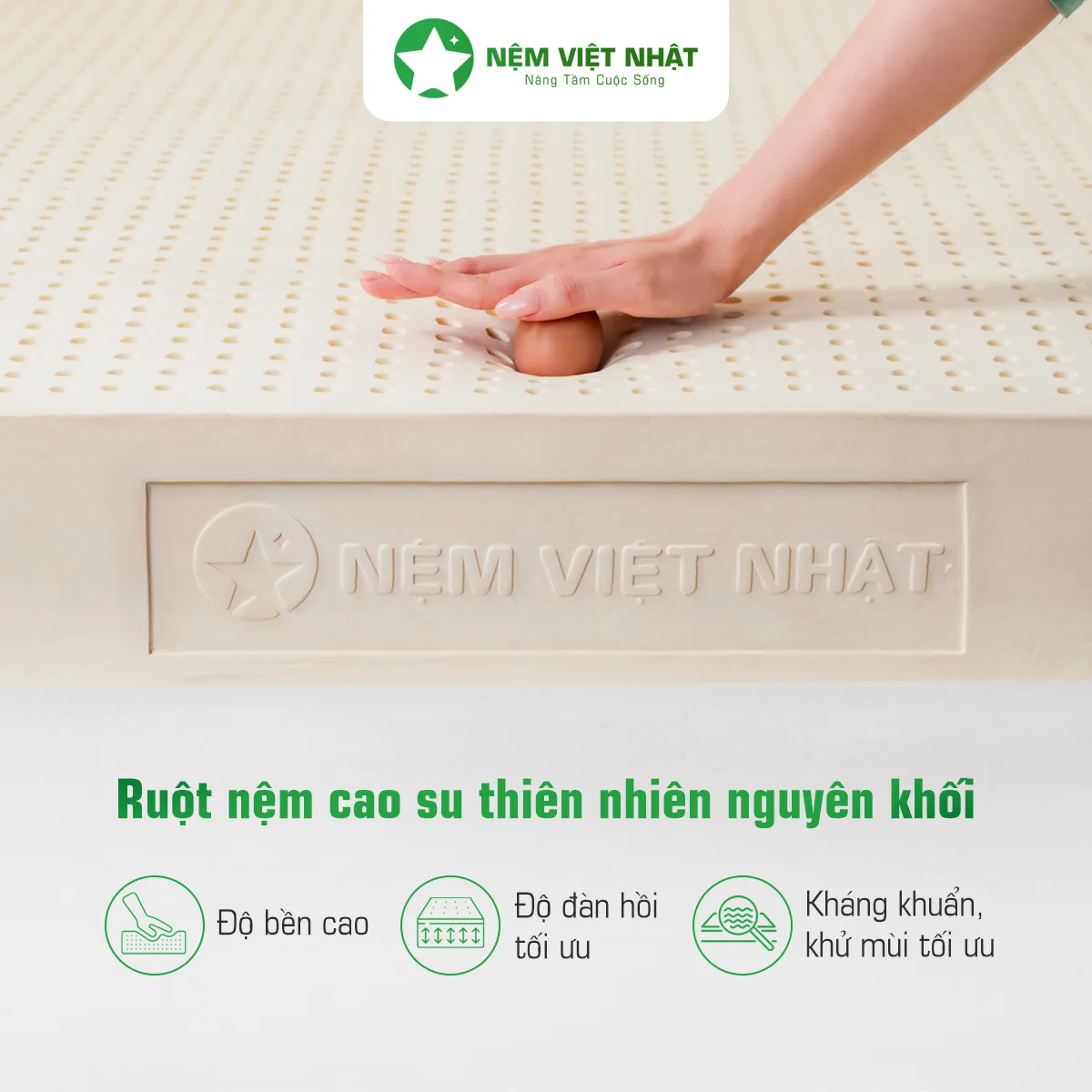 Mủ cao su tự nhiên đúc nguyên khối
