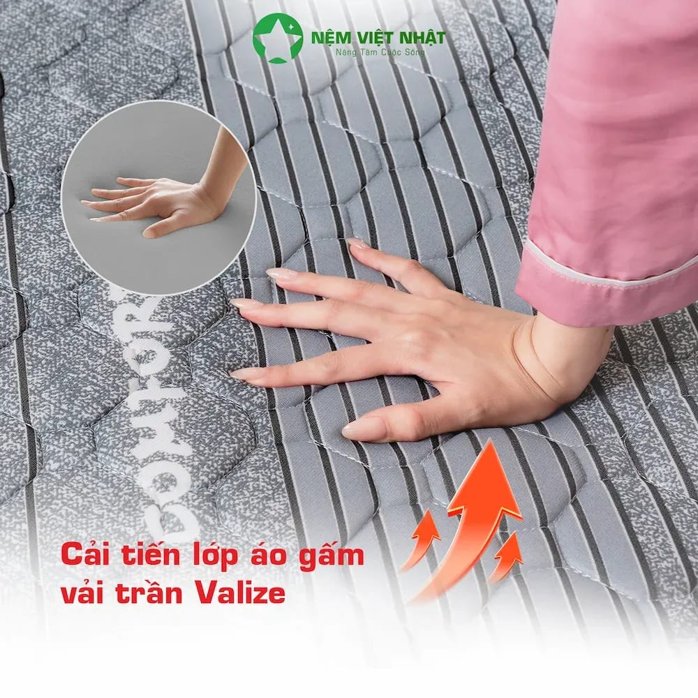 Áo gấm Valize sang trọng, hạn chế nấm mốc