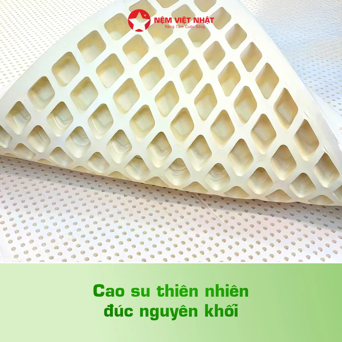 Nệm Cao Su Thiên Nhiên Việt Nhật Natural