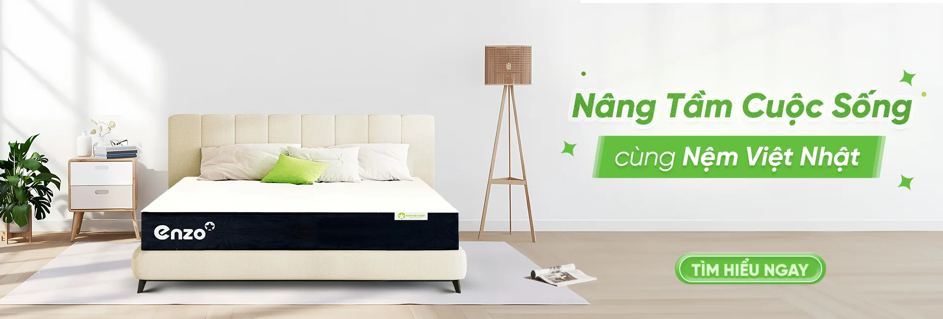 Nệm Foam Latex Việt Nhật Enzo