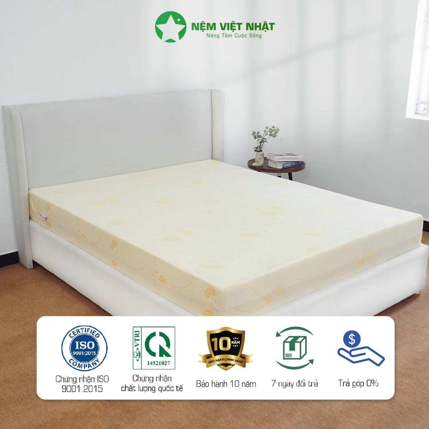 Nệm Foam Việt Nhật Latex Gold