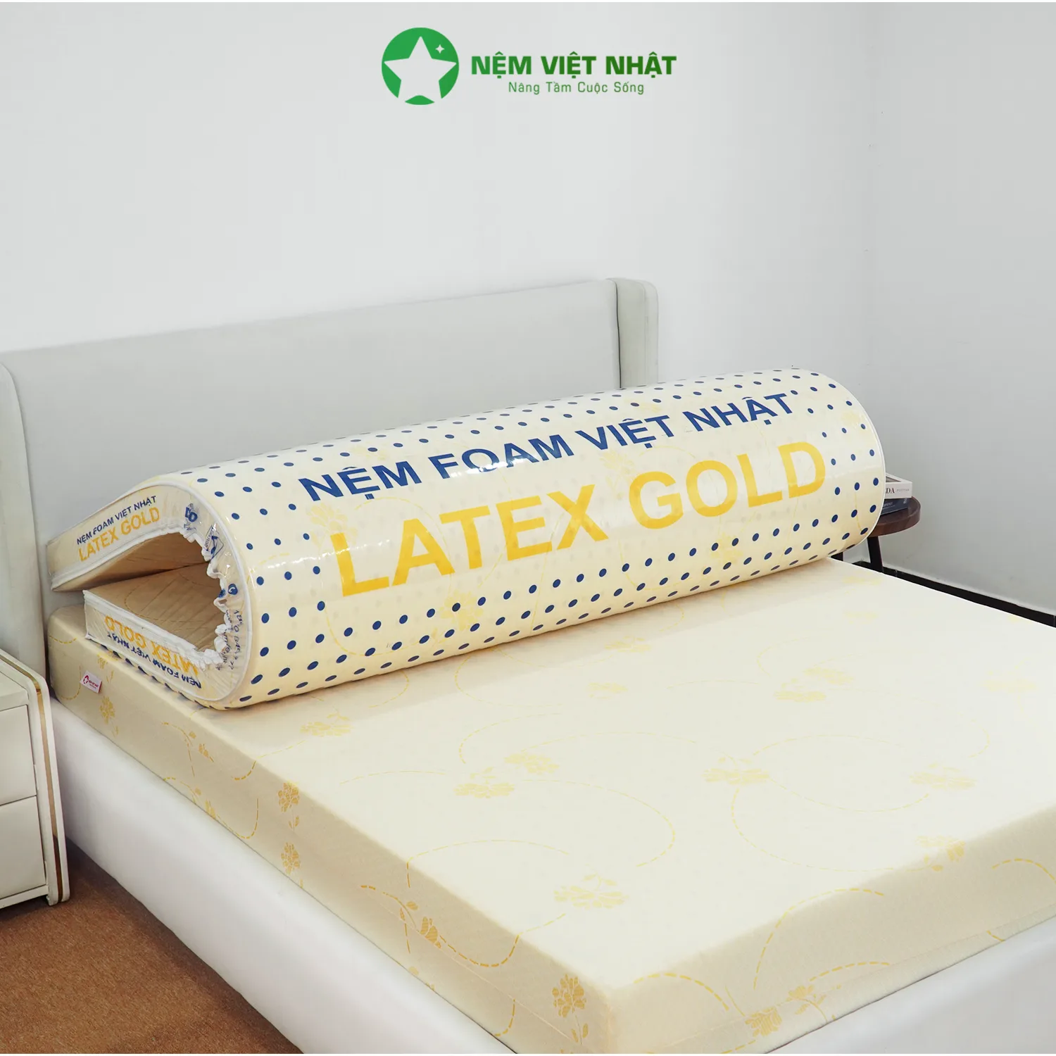 Nệm Foam Việt Nhật Latex Gold
